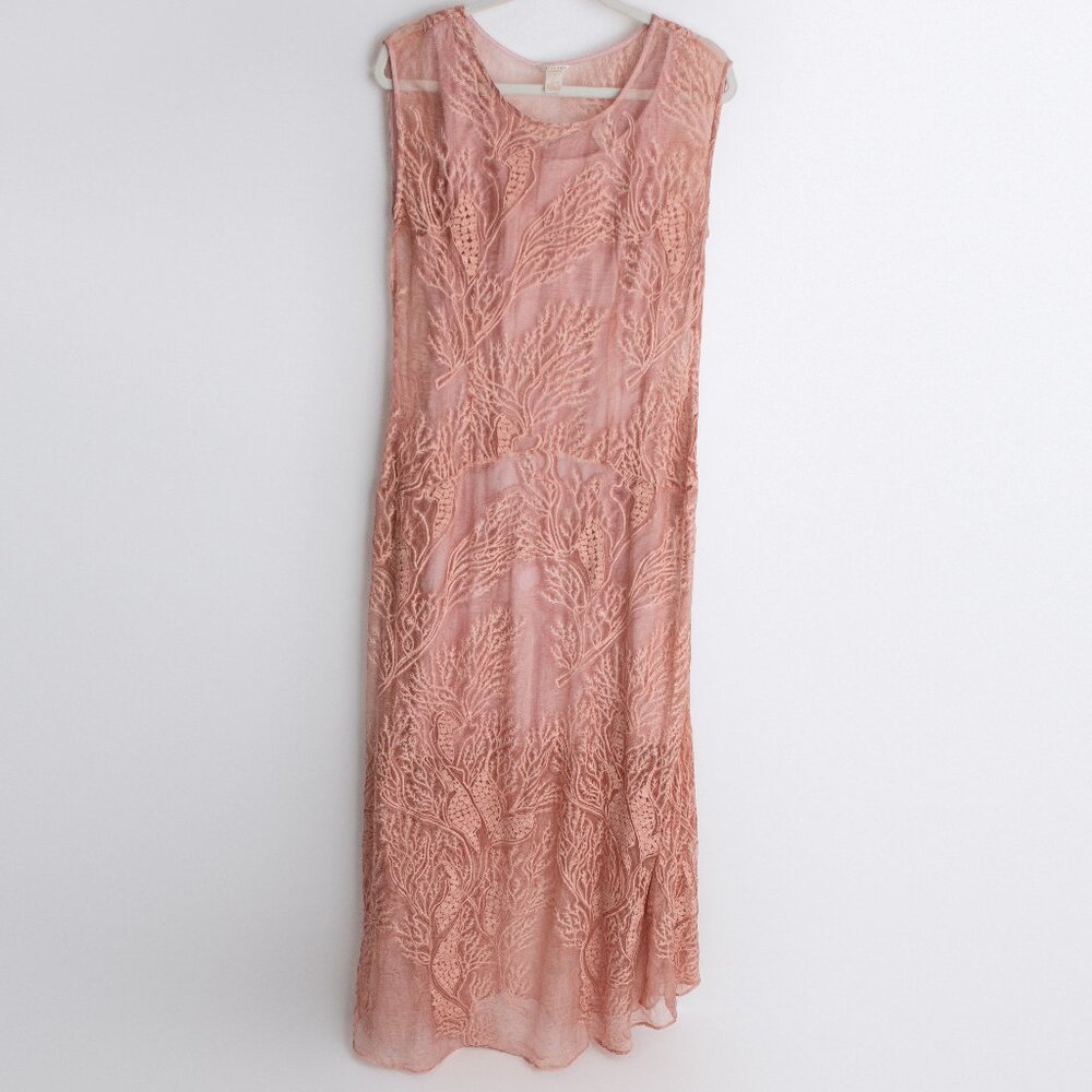 Elegant Sundance formal silk. Light  floor length dress with a slip lining.